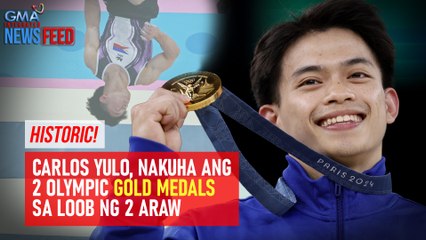 Download Video: Historic! – Carlos Yulo, nakuha ang 2 Olympic gold medals sa loob ng 2 araw | GMA Integrated Newsfeed