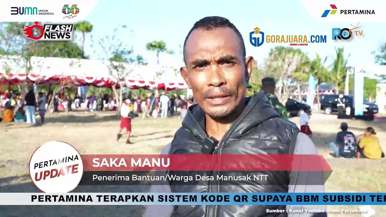 PERTAMINA DAN TNI AD SUKSES UBAH WAJAH KAMPUNG MANUSAK, KUPANG TIMUR, NTT MENJADI SURGA
