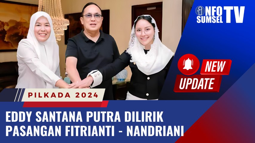 Batal Nyalon Gubernur, Eddy Santana Putra Dilirik jadi Nahkoda Tim Pemenangan Fitrianti Agustinda - Nandriani Octarina