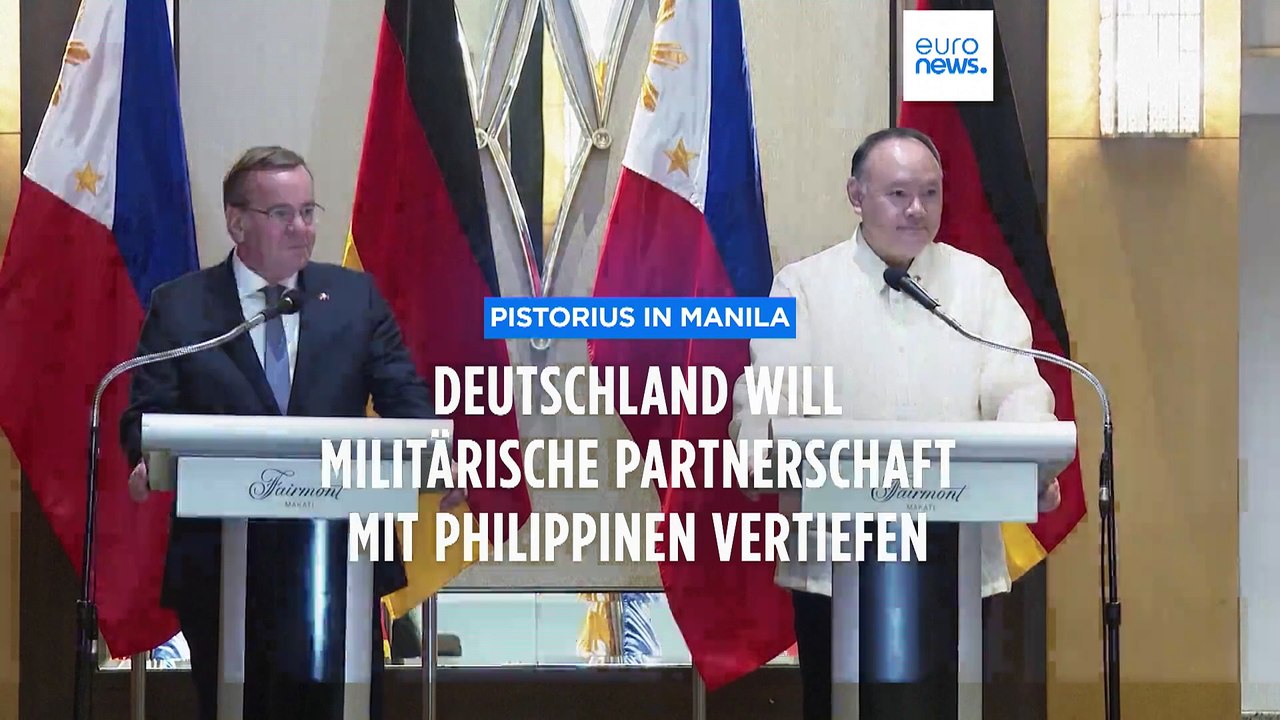 Deutschland und Philippinen wollen militärische Partnerschaft vertiefen