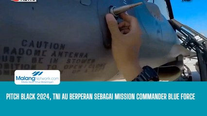 Pitch Black 2024, TNI AU Berperan Sebagai Mission Commander Blue Force