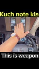 See weapon  in car Rajab vlogs