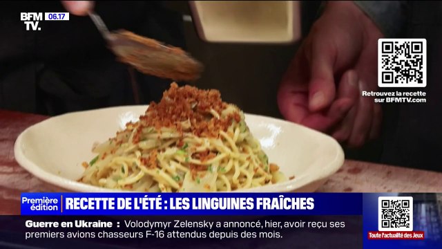 Ma recette estivale avec un chef: testez les pâtes au fenouil et parsemés de poutargue