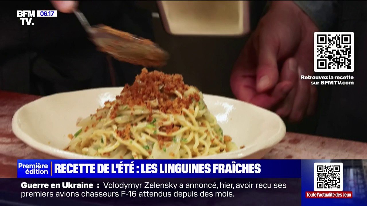 Ma recette estivale avec un chef: testez les pâtes au fenouil et parsemés de poutargue