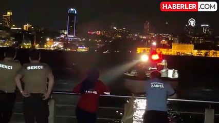 Üsküdar'da genç kadın denize düştü, arama çalışmaları saatlerdir devam ediyor