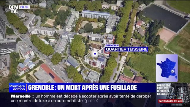 Grenoble: une fusillade fait un mort et deux blessés