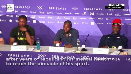 Lyles wins Olympic 100m gold in closest finish in modern history