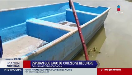 El lago de Cuitzeo se recupera poco a poco; las lluvias no han sido suficientes