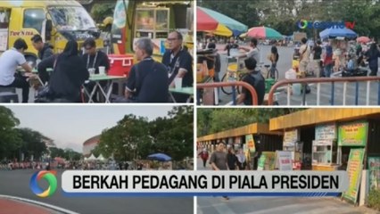 Ajang Piala Presiden 2024 Membawa Berkah bagi PKL di Kota Solo