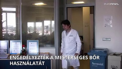 Engedélyezték egy spanyol kórházban a mesterséges bőr beültetését