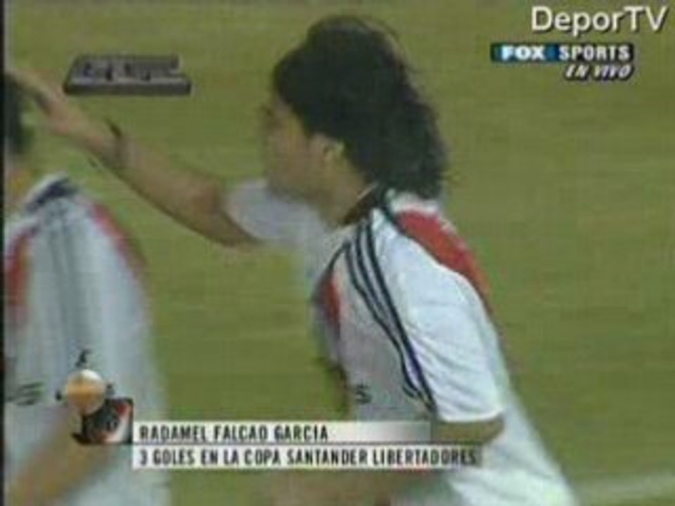 River 5-0 San Martin (2-0 Falcao)