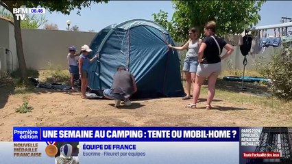 Une semaine au camping: êtes-vous plutôt tente ou mobil-home?