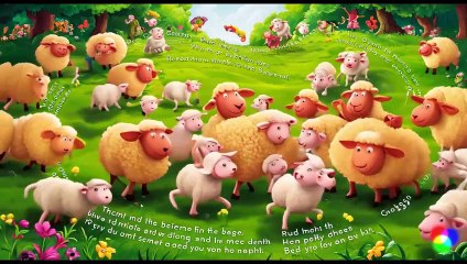 Wiggle, Wobble, Woolly Fun! Singalong Nursery Rhyme for Kids