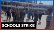 Casualties and injuries after Israeli strike hits two schools in Gaza