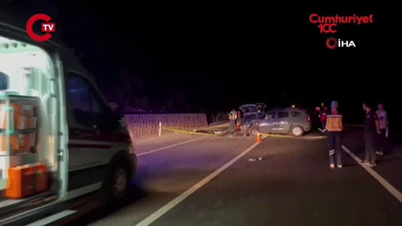 Emet’te düğün gecesi trafik kazası: Gelin ve damat hayatını kaybetti