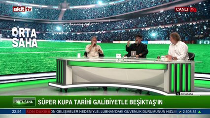 Süper Kupa tarihi galibiyetle Beşiktaş'ın