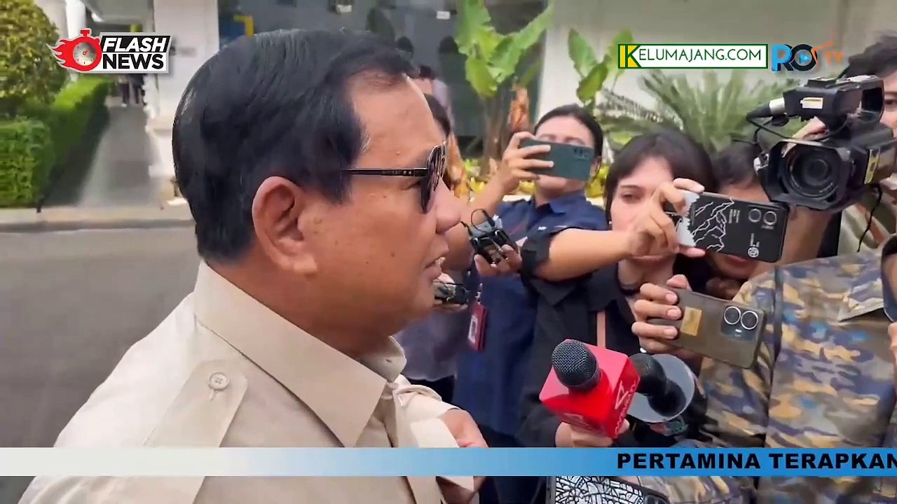 Temui Presiden Jokowi, Prabowo Laporkan Hasil Kunjungan ke Eropa