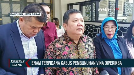 Descargar video: Dugaan Kesaksian Palsu Aep dan Dede, 6 Terpidana Kasus Pembunuhan Vina Diperiksa