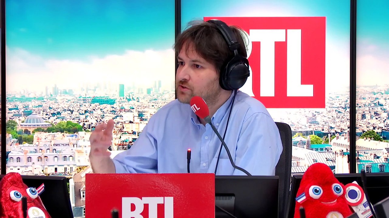 JO 2024 - Mathieu Hanotin, maire de Saint-Denis, est l'invité de RTL Matin