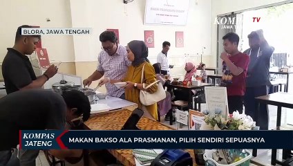Makan Bakso  Ala Prasmanan, Pilih Sendiri Sepuasnya