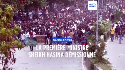 Violences au Bangladesh : la Première ministre démissionne et quitte le pays