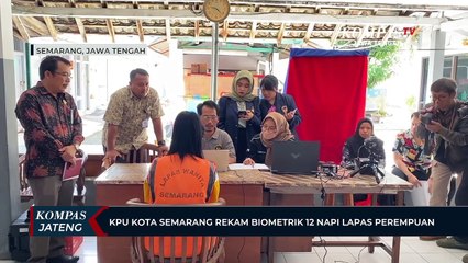 KPU Kota Semarang Rekam Biometrik 12 Napi Lapas Perempuan