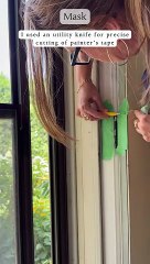 How to Paint A Front Door without removing in from the Frame