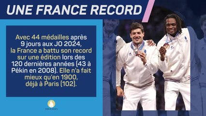 Paris 2024 - Les Jeux en chiffres : Jour 9 - 4 août