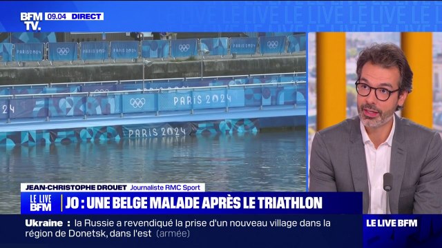JO: une athlète belge malade après l'épreuve du triathlon dans la Seine
