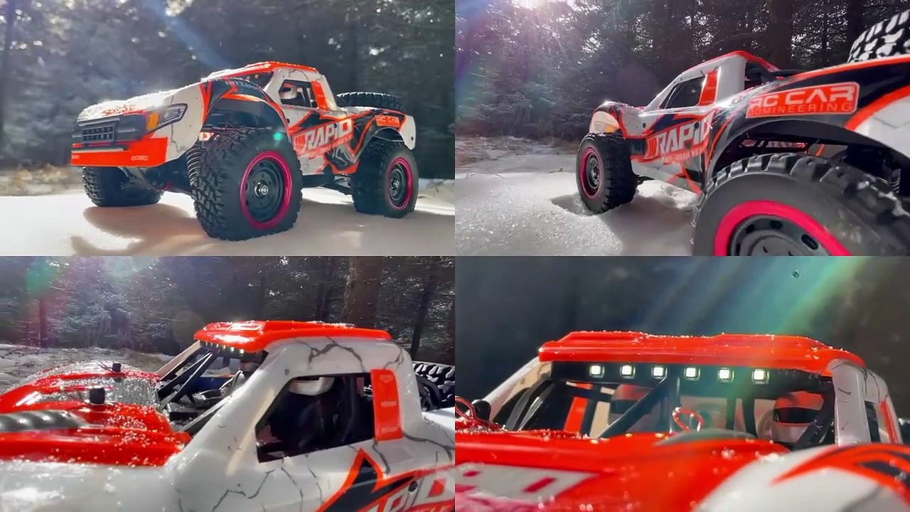 Q130 1:14 70KM/H 4WD RC Car With LED Headlight Remote Control Cars High Speed Drift Monster Truck for Kids vs Wltoys 144001 Toys