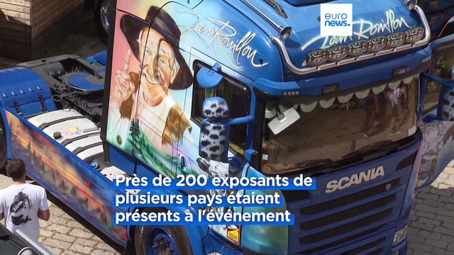 Roumanie : des camions insolites présentés dans le cadre du festival Truck Tuning Art