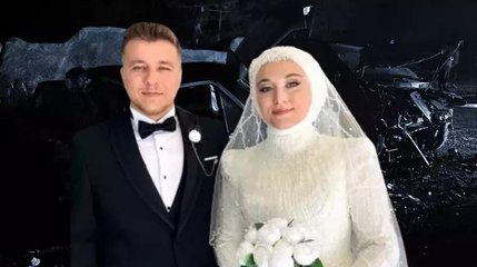 Kütahya’da düğün gecesi trafik kazası: Gelin ve damat hayatını kaybetti
