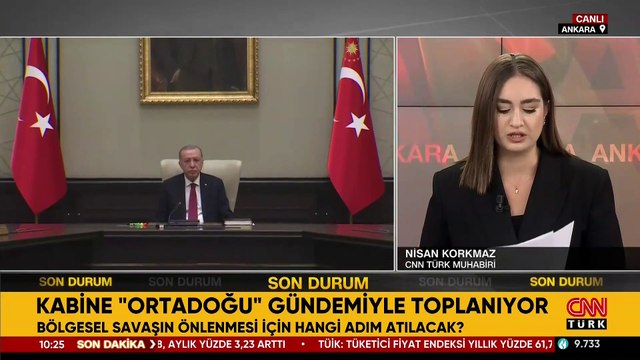 Video haber | Kabine ''Orta Doğu'' gündemiyle toplanıyor!