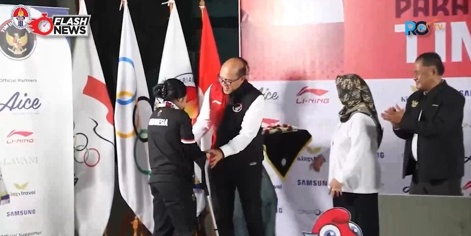 Kemenpora Jemput Kedatangan Kontingen Gymnastic Indonesia dari Olimpiade Paris 2024