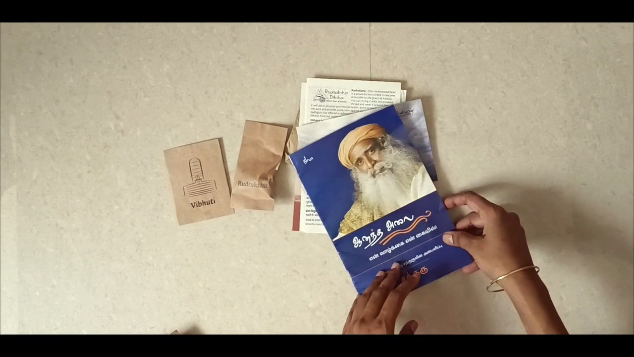 ISHA Rudraksha Diksha Kit Unboxing #isharudraksha #ishafoundation #rudrakshadiksha #shrijolifestyle