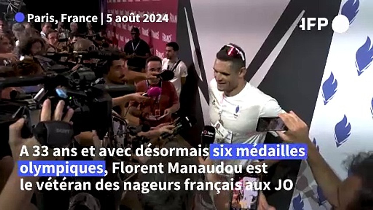 JO-2024/Natation: "Ma quête est terminée", dit Florent Manaudou