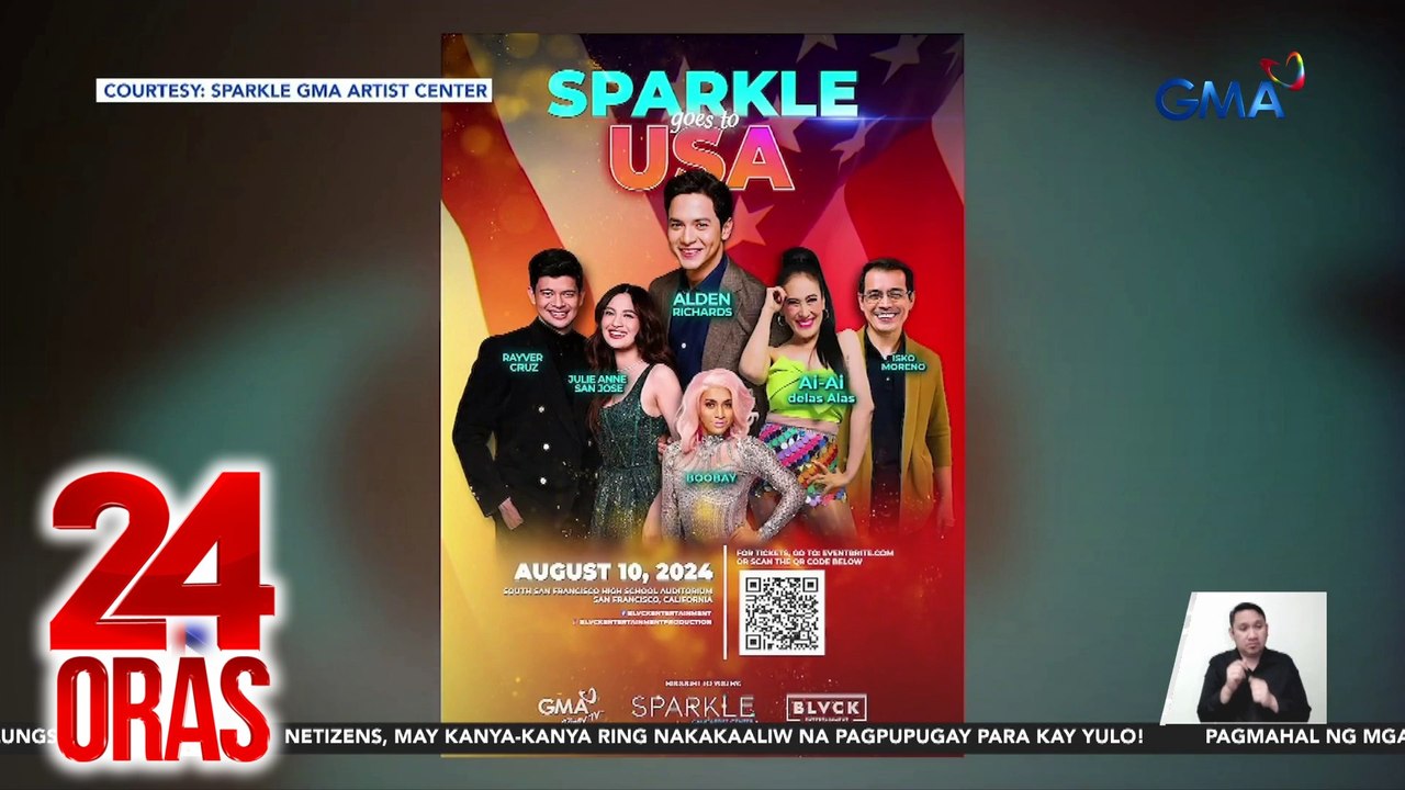 Julie Anne San Jose, Alden Richards, atbp. Sparkle stars, magpapasaya ng global Pinoys sa USA | 24 Oras