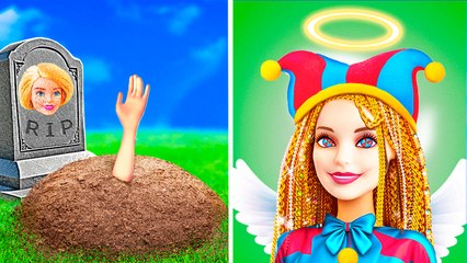 My Doll Is Gone  *Barbie Transformation From Zombie To Pomni*