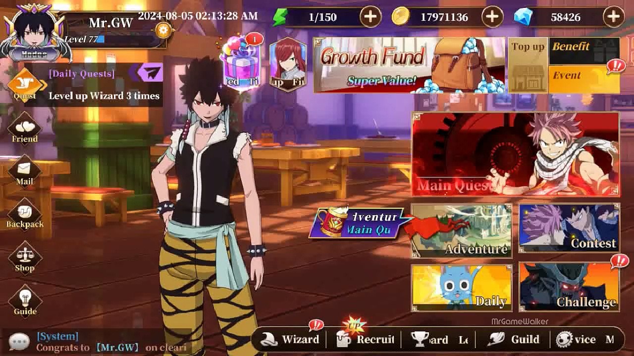 Fairy Tail: Fierce Fight Gameplay (Android/IOS) [No Commentary] Battle of Underworld 05/08/2024