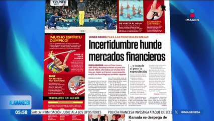 Primeras planas de los periódicos | 6 de agosto de 2024