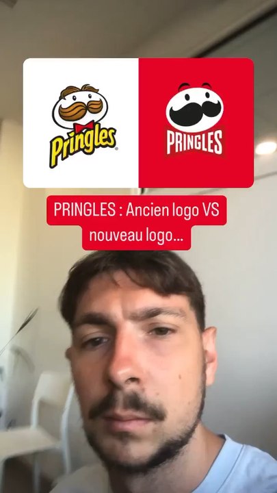 PRINGLES : Ancien logo VS nouveau logo… (exclusivité dailymotion)