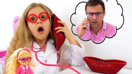 Diana and Dad | Funny Story About Cleaning Room