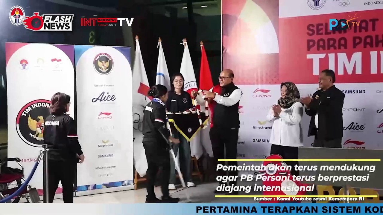 Kemenpora Jemput Kepulangan Kontingen Gymnastic Indonesia