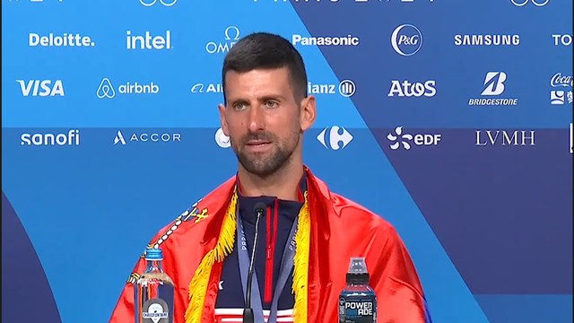 Tennis - Paris 2024 - Novak Djokovic : Olympic gold is the biggest success in my career