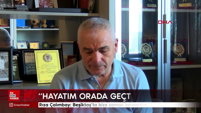 Rıza Çalımbay: Beşiktaş'ta bize zaman vermediler