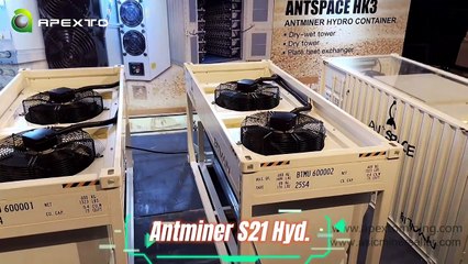 Antminer Water Cooled Mining Machine Antminer S21 Hydro 335T