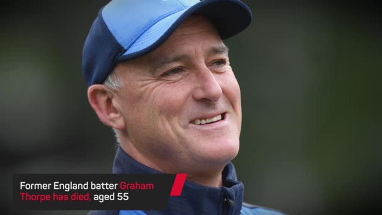 Breaking News - Former England cricketer Graham Thorpe dies