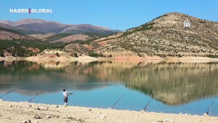 Barajın çekilen suları 822 yıllık tarihi ortaya çıkardı