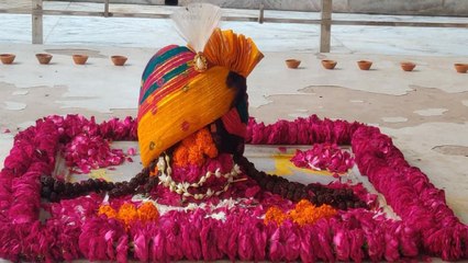 भोले बाबा के रूप में हुआ सवाई ईश्वरी सिंह का शृंगार