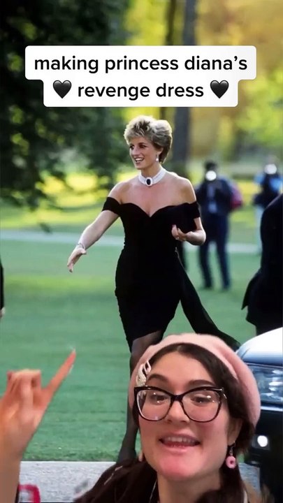 making princess dianas revenge dress